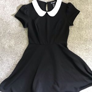 Black Hot Topic Dress with Peter Pan Collar